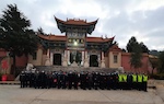 云南保全圓滿完成龍鳳公墓天碧陵園冬至祭掃安全保障工作